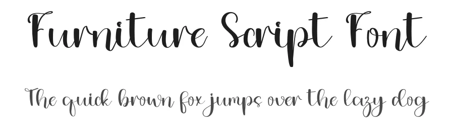 Furniture Script Font by inermediaSTUDIO — Script Handwritten Font