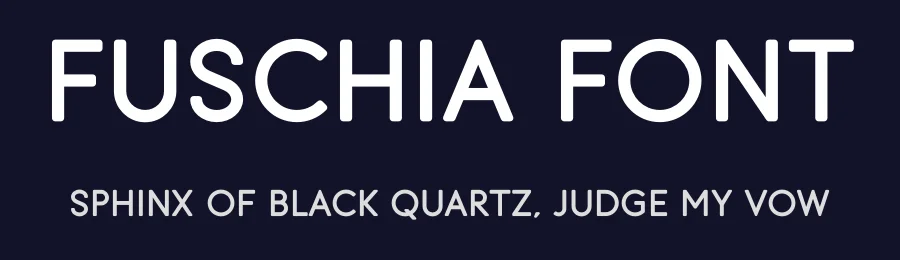 Fuschia Font by vpcreativeshop — Sans Serif Font — thumbnail 2
