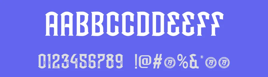 Fussball – Jersey Font by Studio TRQ — Blackletter Font — thumbnail 3