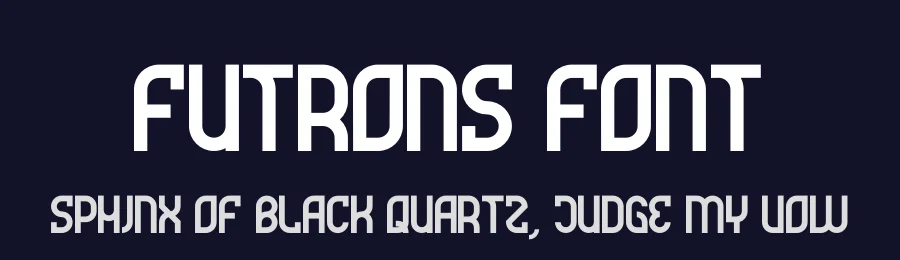 Futrons Font by figuree studio — Sans Serif Font — thumbnail 2