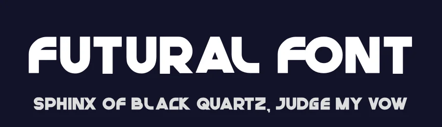 Futural Font by hayoyuka8 — Display Font — thumbnail 2