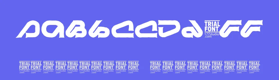 Future Horses – Futuristic Font by 177Studio — Display Font — thumbnail 3