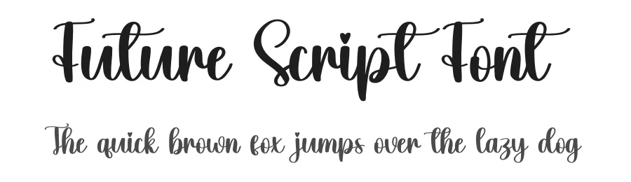 Future Script Font by creativeletter — Script Handwritten Font
