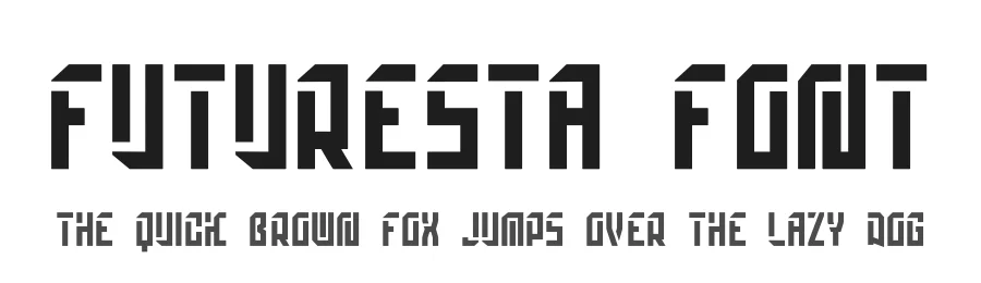 Futuresta Font by hayoyuka8 — Display Font