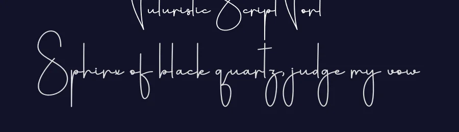 Futuristic Script Font by andikastudio — Script Handwritten Font — thumbnail 2