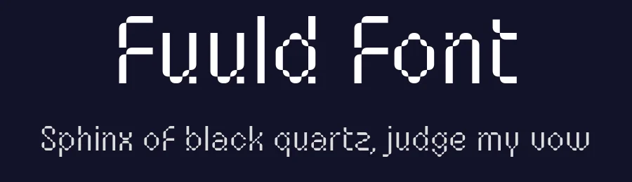 Fuuld Font by That That Creative — Display Font — thumbnail 2
