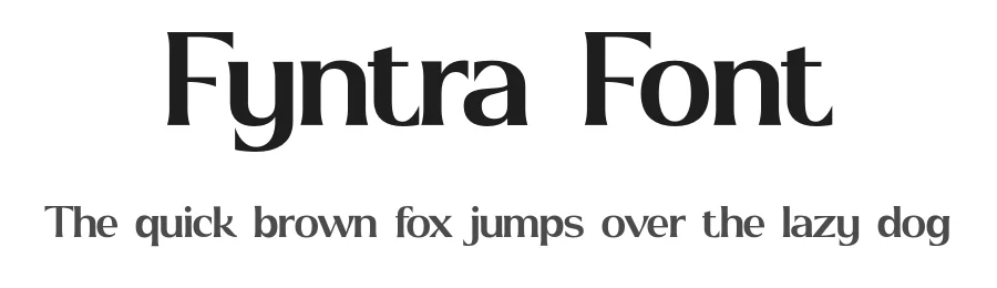 Fyntra Font by vpcreativeshop — Display Font