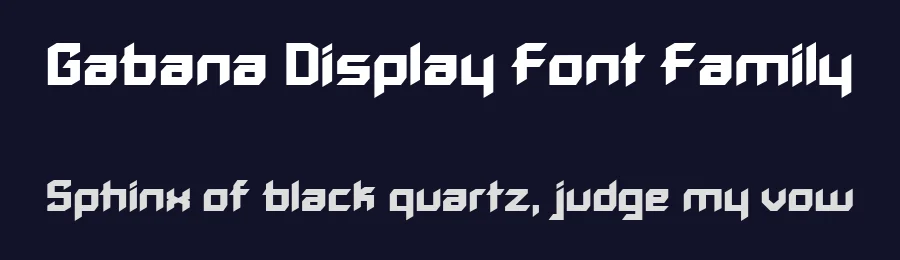 Gabana Display Font Family by Supratik Saha — Display Font — thumbnail 2
