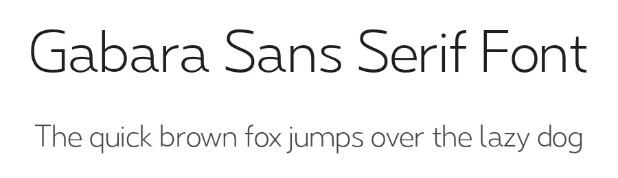 Gabara Sans Serif Font by Serdar Öztürk — Sans Serif Font