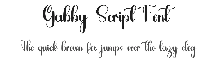 Gabby Script Font by inermediaSTUDIO — Script Handwritten Font