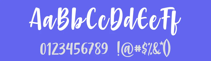 Gabelisa Script Typeface by keithzo — Script Handwritten Font — thumbnail 3