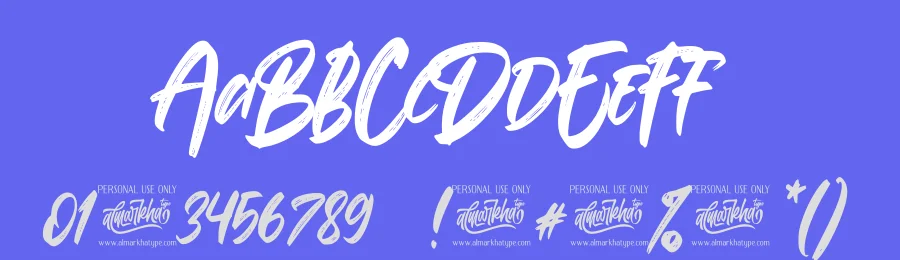 Gaboots Font by Almarkha Type — Script Handwritten Font — thumbnail 3