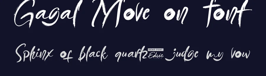 Gagal Move on Font by edricstudio — Script Handwritten Font — thumbnail 2