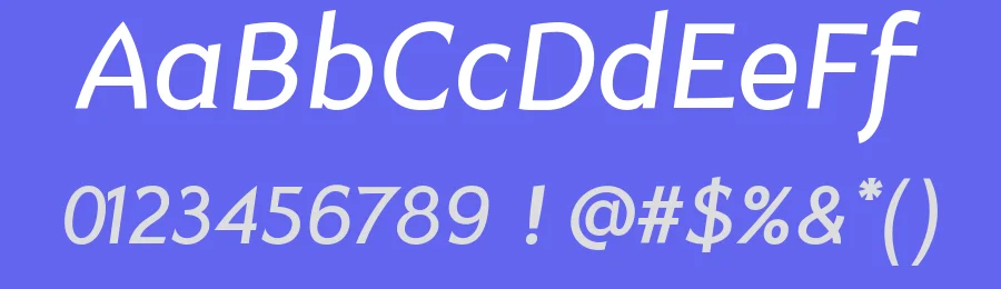Gala Sans Font by xiaodong lin — Decorative Font — thumbnail 3