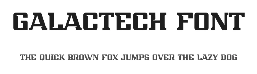Galactech Font by Lorenzo Martinez — Decorative Font
