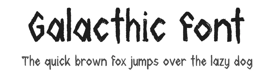 Galacthic Font by Storytype — Display Font