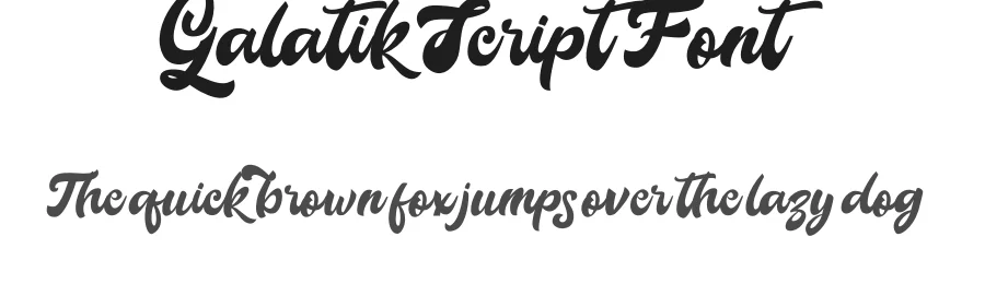 Galatik Script Font by agniardi — Script Handwritten Font