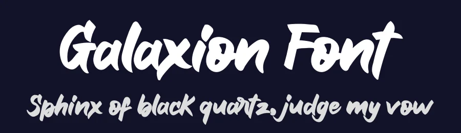 Galaxion Font by letterenastudios — Script Handwritten Font — thumbnail 2