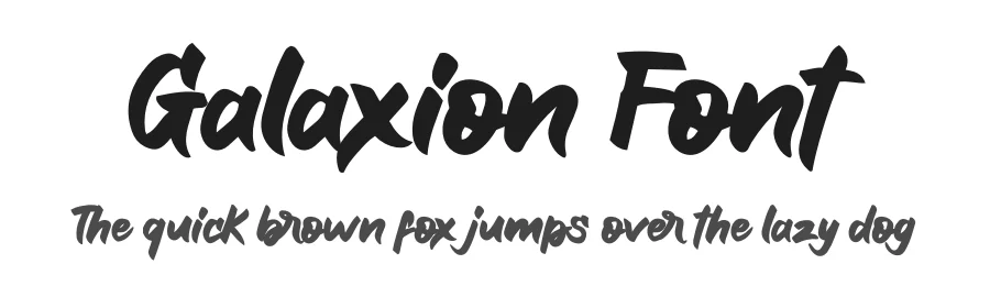 Galaxion Font by letterenastudios — Script Handwritten Font