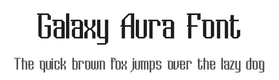 Galaxy Aura Font by Denustudios — Decorative Font