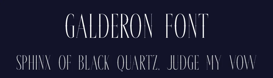 Galderon Font by Storytype — Serif Font — thumbnail 2