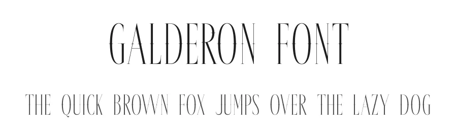 Galderon Font by Storytype — Serif Font