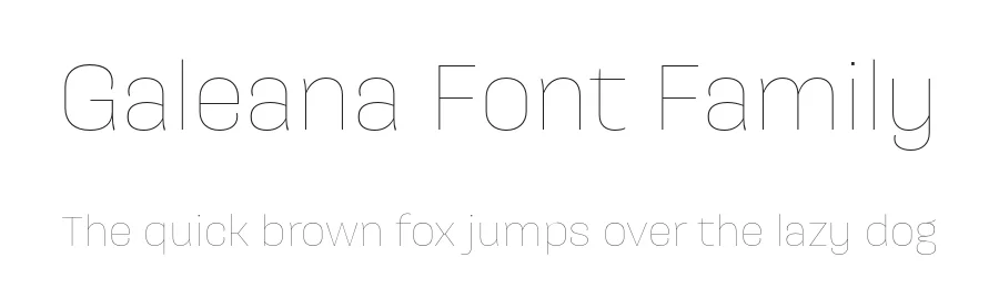 Galeana Font Family by Latinotype — Sans Serif Font