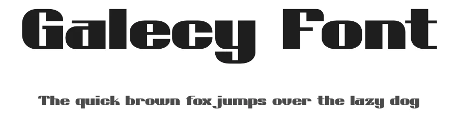 Galecy Font by Rantautype — Sans Serif Font