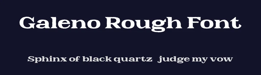 Galeno Rough Font by craftsupplyco — Display Font — thumbnail 2