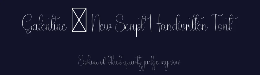 Galentine – New Script Handwritten Font by freshtypeink — Script Handwritten Font — thumbnail 2