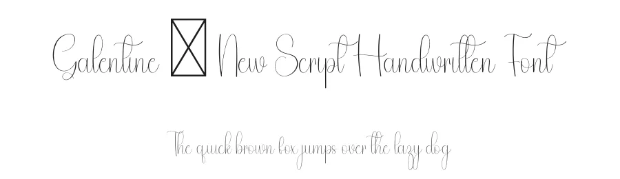 Galentine – New Script Handwritten Font by freshtypeink — Script Handwritten Font