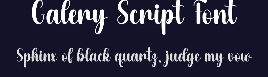 Galery Script Font by DN Creative — Script Handwritten Font — thumbnail 2