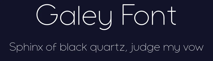 Galey Font by Prestigetype Studio — Sans Serif Font — thumbnail 2