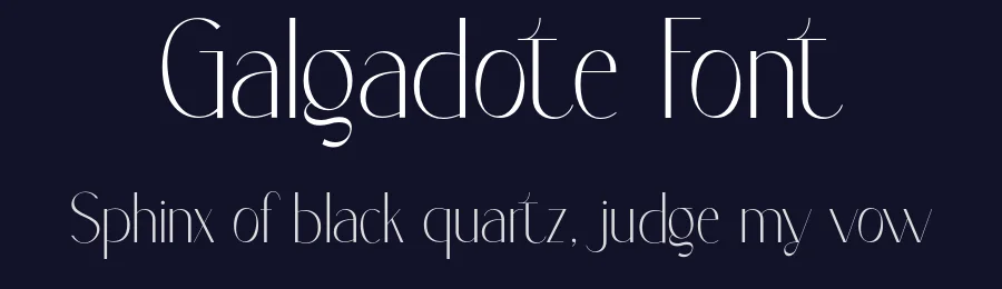 Galgadote Font by glyphminds.studios — Sans Serif Font — thumbnail 2