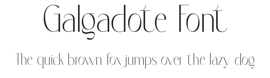 Galgadote Font by glyphminds.studios — Sans Serif Font