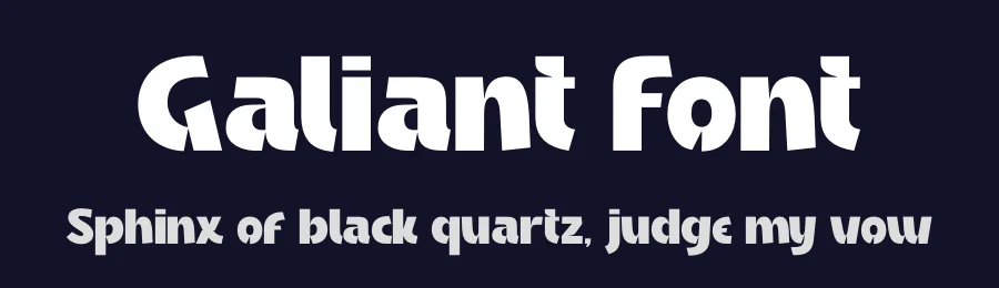 Galiant Font by saemoon creative — Display Font — thumbnail 2