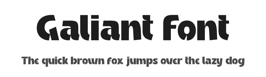 Galiant Font by saemoon creative — Display Font
