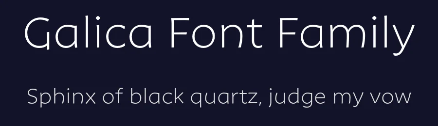Galica Font Family by JCFonts — Sans Serif Font — thumbnail 2