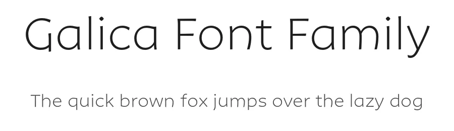 Galica Font Family by JCFonts — Sans Serif Font