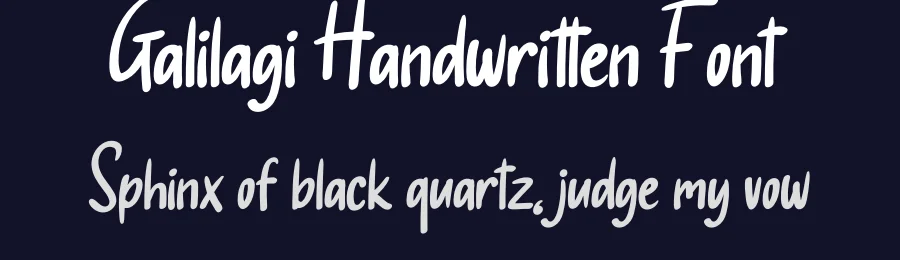 Galilagi Handwritten Font by andikastudio — Script Handwritten Font — thumbnail 2