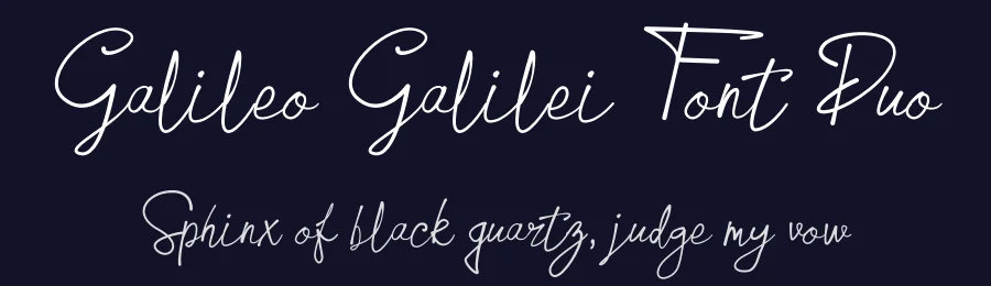 Galileo Galilei Font Duo by AndrewPixel — Serif Font — thumbnail 2