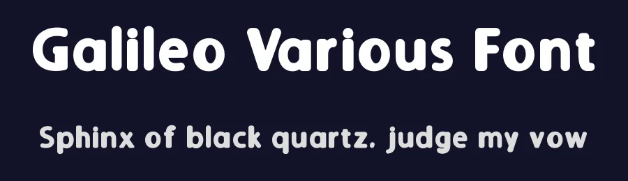 Galileo Various Font by inermediaSTUDIO — Display Font — thumbnail 2