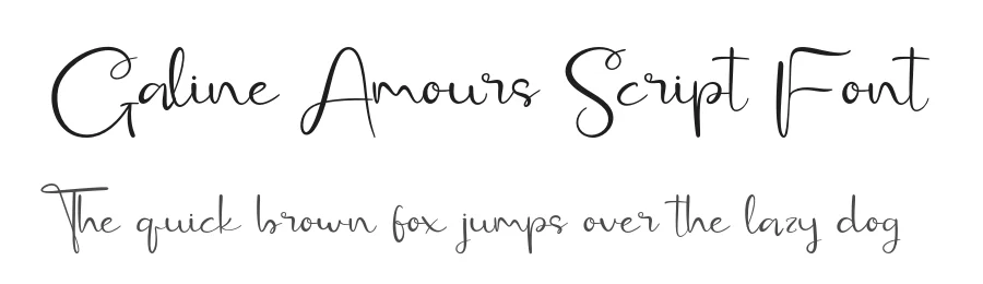 Galine Amours Script Font by Creatifontstudios — Script Handwritten Font