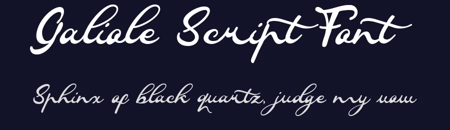Galiole Script Font by Imoodev — Script Handwritten Font — thumbnail 2