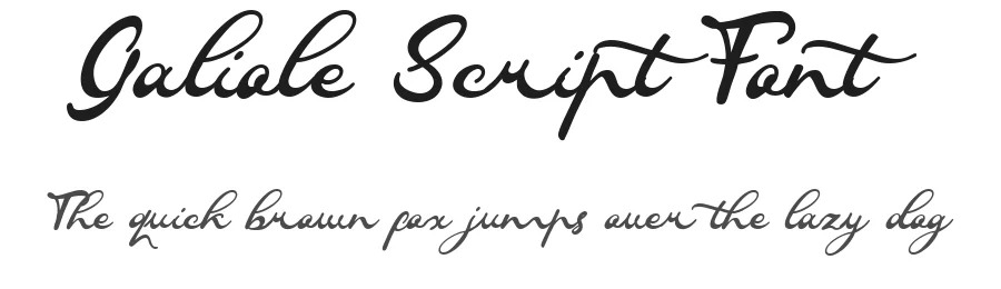 Galiole Script Font by Imoodev — Script Handwritten Font