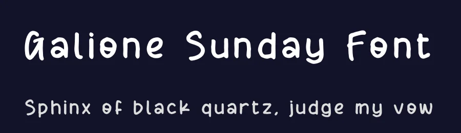 Galione Sunday Font by perspectype — Script Handwritten Font — thumbnail 2