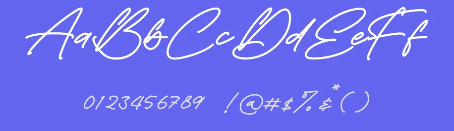 Gallegos Font by glorytype — Script Handwritten Font — thumbnail 3