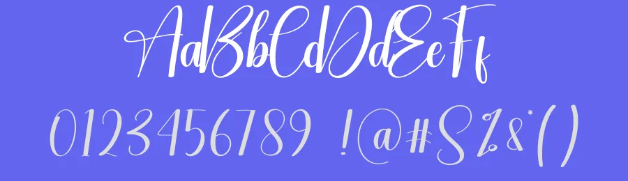 Gallery Christmas Script Font by creativeletter — Script Handwritten Font — thumbnail 3