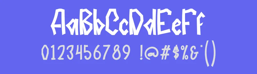 Gallery Uniform Display Font by creativeletter — Display Font — thumbnail 3