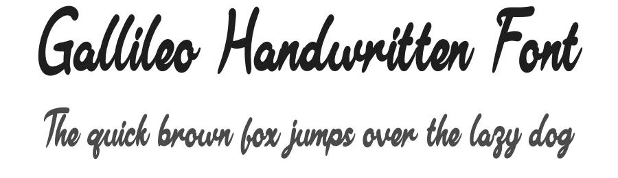 Gallileo Handwritten Font by andikastudio — Script Handwritten Font